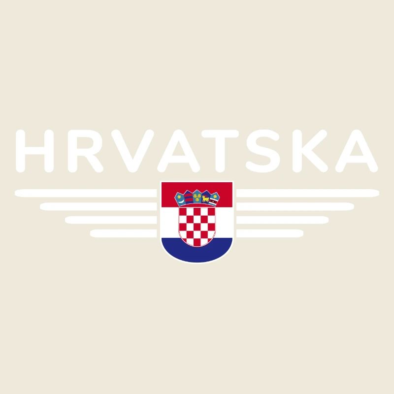 Ich liebe Kroatien, Eleganz Stil Design T-Shirt