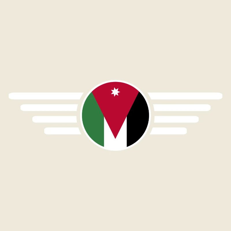Ich liebe Jordanien, Stil Design T-Shirt
