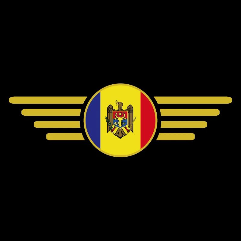 J’aime la Moldavie, T-shirt design de style élégance