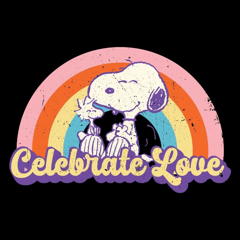 Peanuts Celebrate Love Design Mit Snoopy