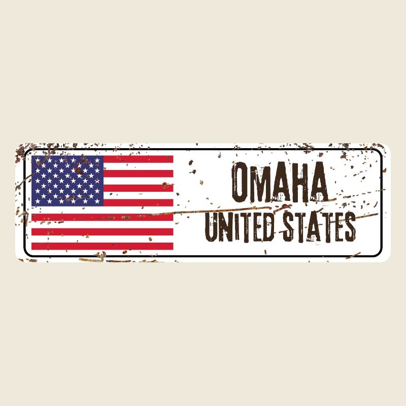 Omaha Drapeau des États-Unis