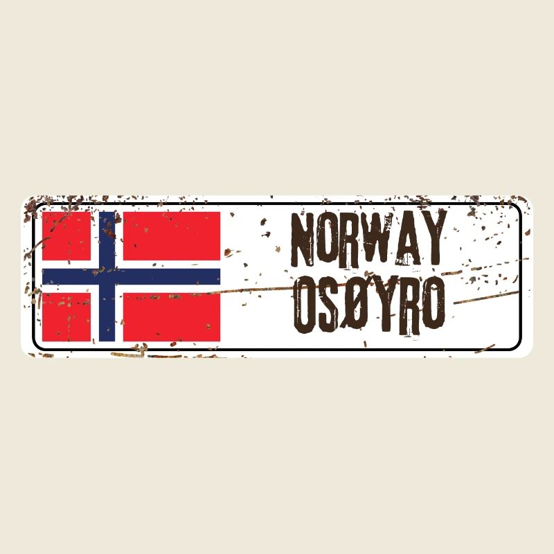 Osoyro Drapeau de la Norvège