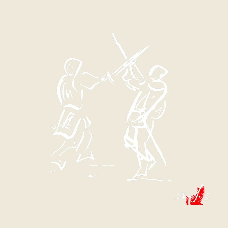 Blanc SWORD MÉDIÉVAL