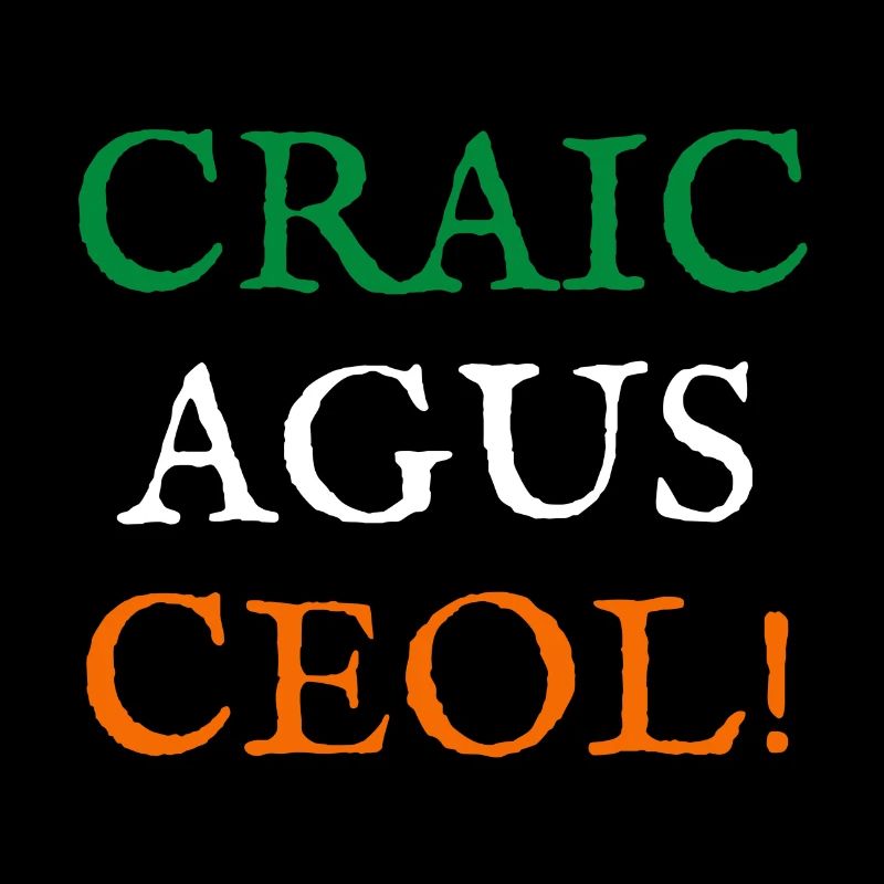 Craic agus ceoli lebte Laune und Musik!