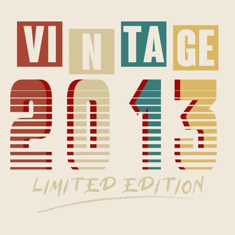 Vintage 2013 : Edition Limitée - 12e anniversaire.