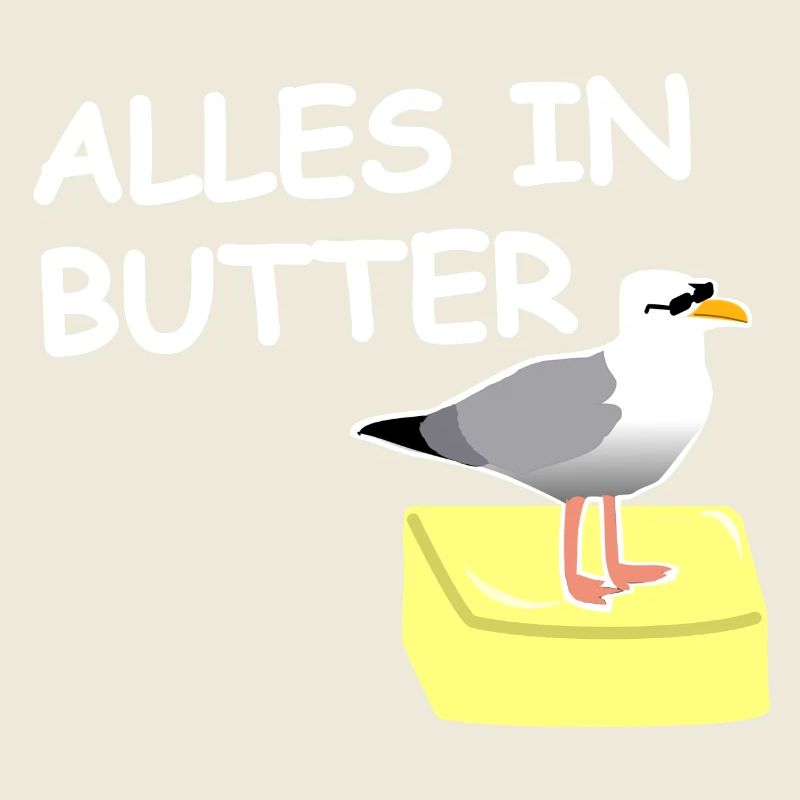 Alles in Butter Möwe