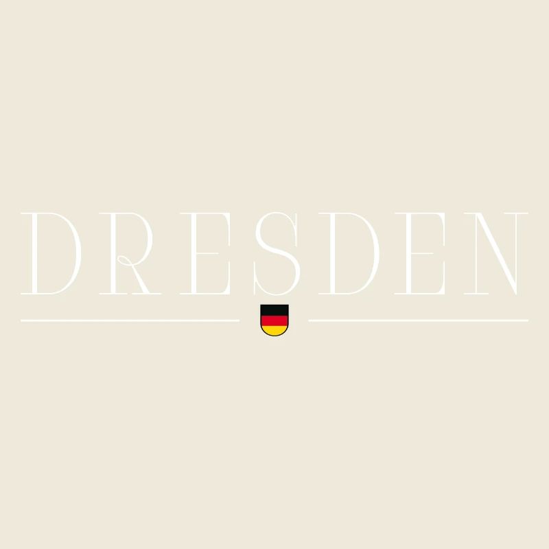 Dresde, Allemagne T-shirt Élégance