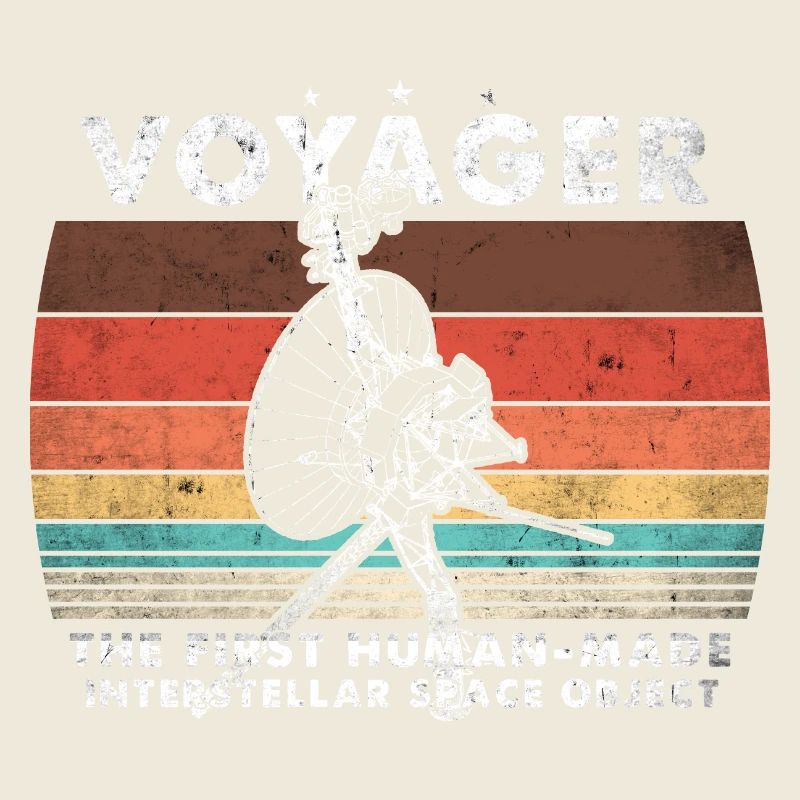 Mission de sonde spatiale rétro Voyager 1977