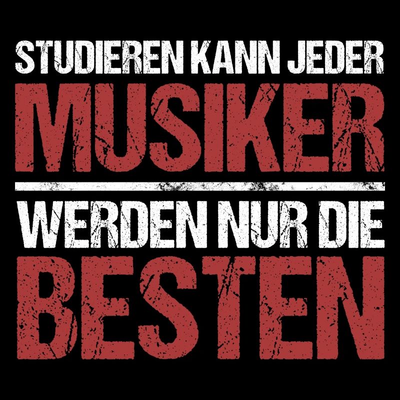 Anyone can study; Musicians are the best