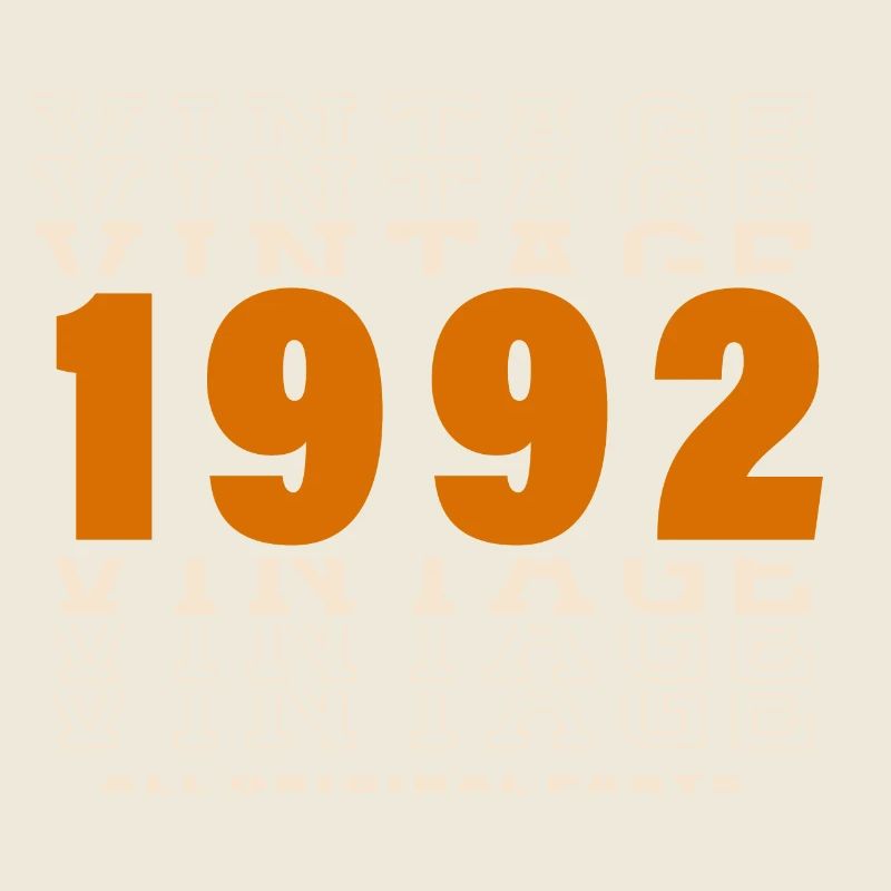 1992 : Vintage - 32e anniversaire