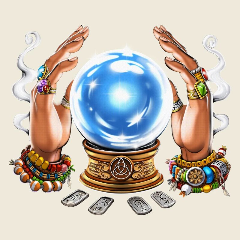 Fortune Teller Crystal Ball