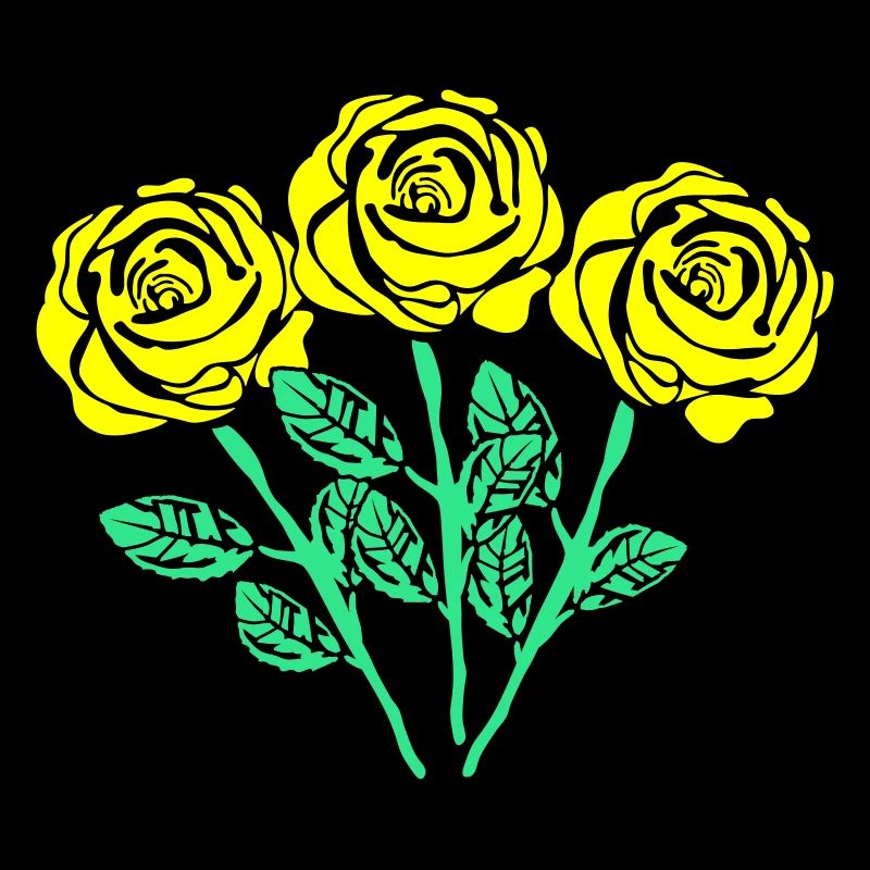 gelbe rosen