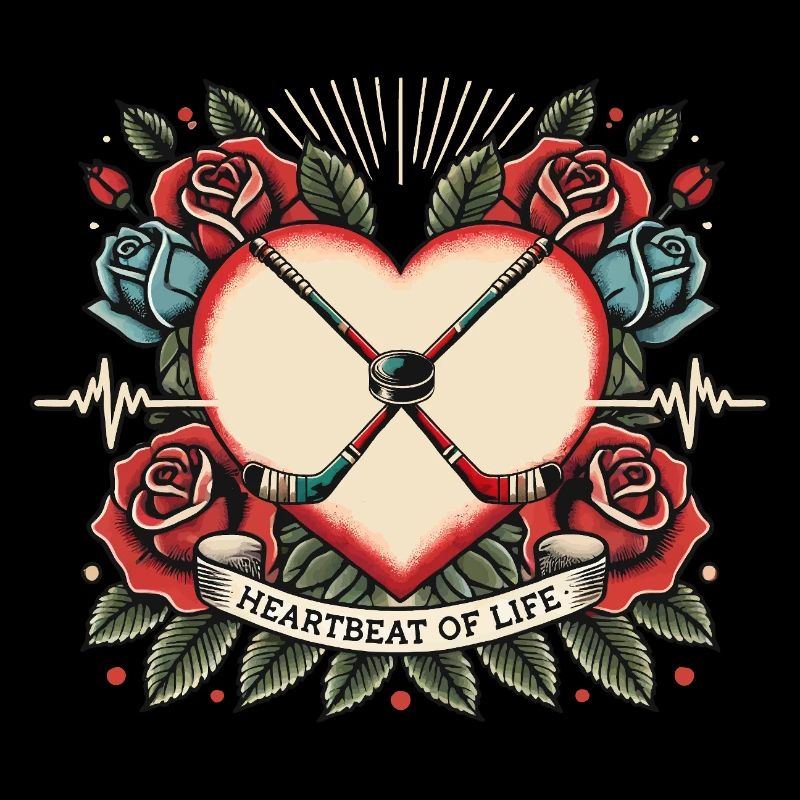 Herzschlag Eishockey