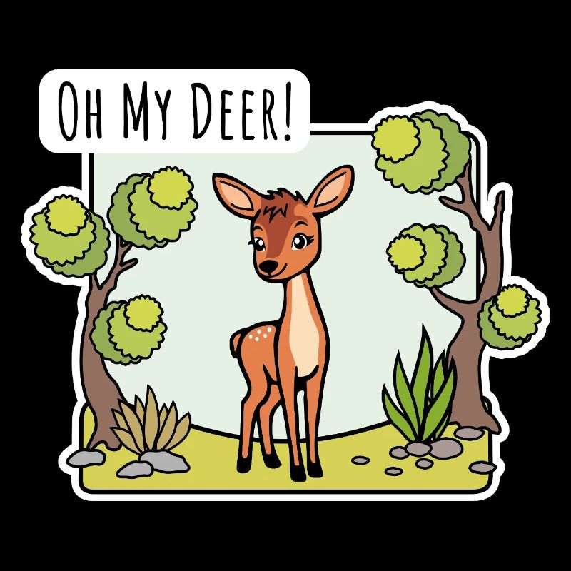 Oh my Deer! So ein niedliches kleines Reh!