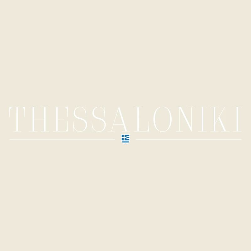 Thessaloniki, Greece Style Design T-Shirt