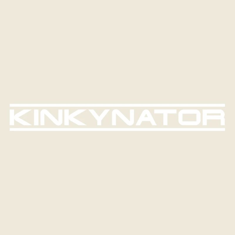 Schrift Design "Kinkynator"