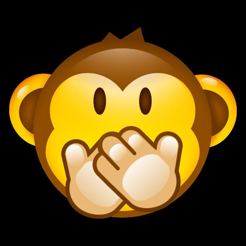 Smiley Monkey -No Saying-