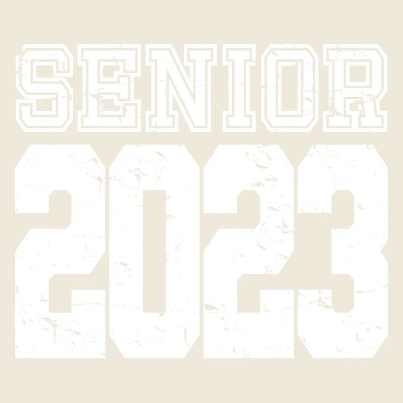 Senior 2023 Distressed Graduated Graduation Gift