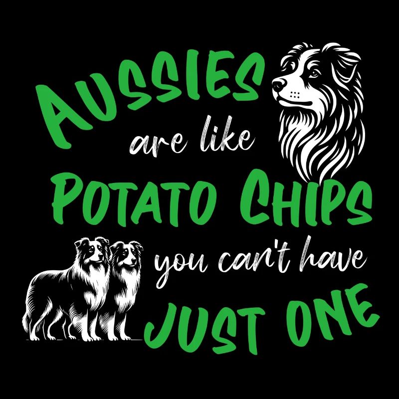 Aussies are like Potato Chips - green