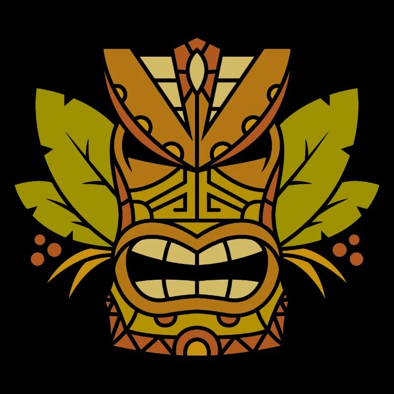 Mystical Mysterious Aztec Mask