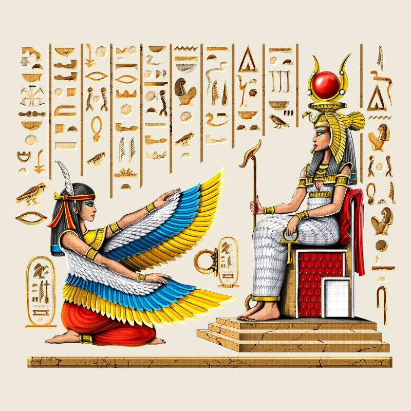 Déesse égyptienne Maat Isis