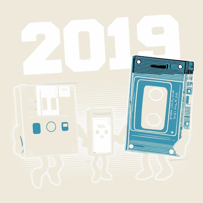 Vintage Born In 2019 Geburtstagsgeschenk 2019