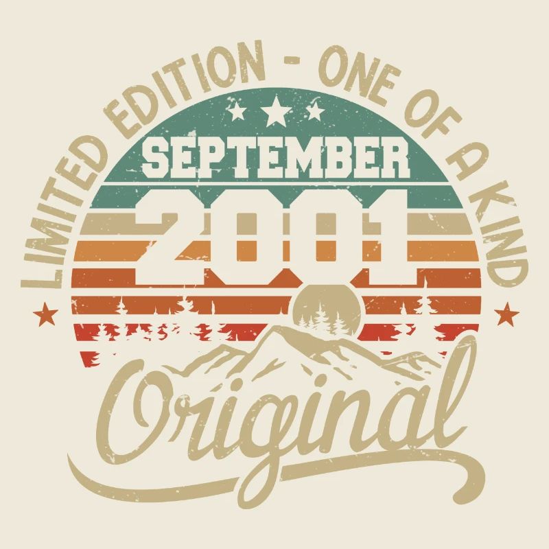 Birthday September 2001 Gift September 2001