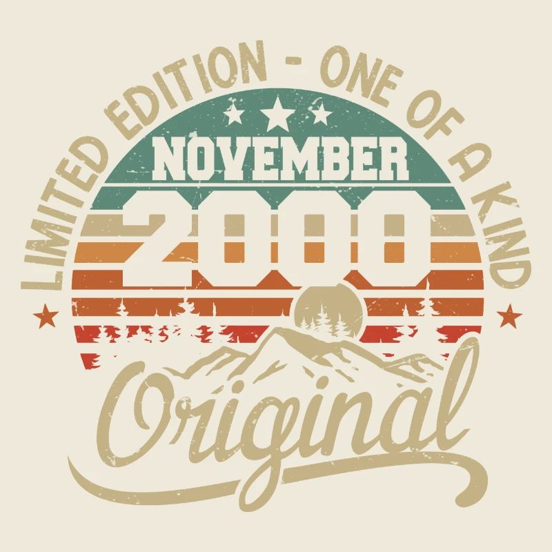 Retro November - November 2000 Geburtstagsgeschenk