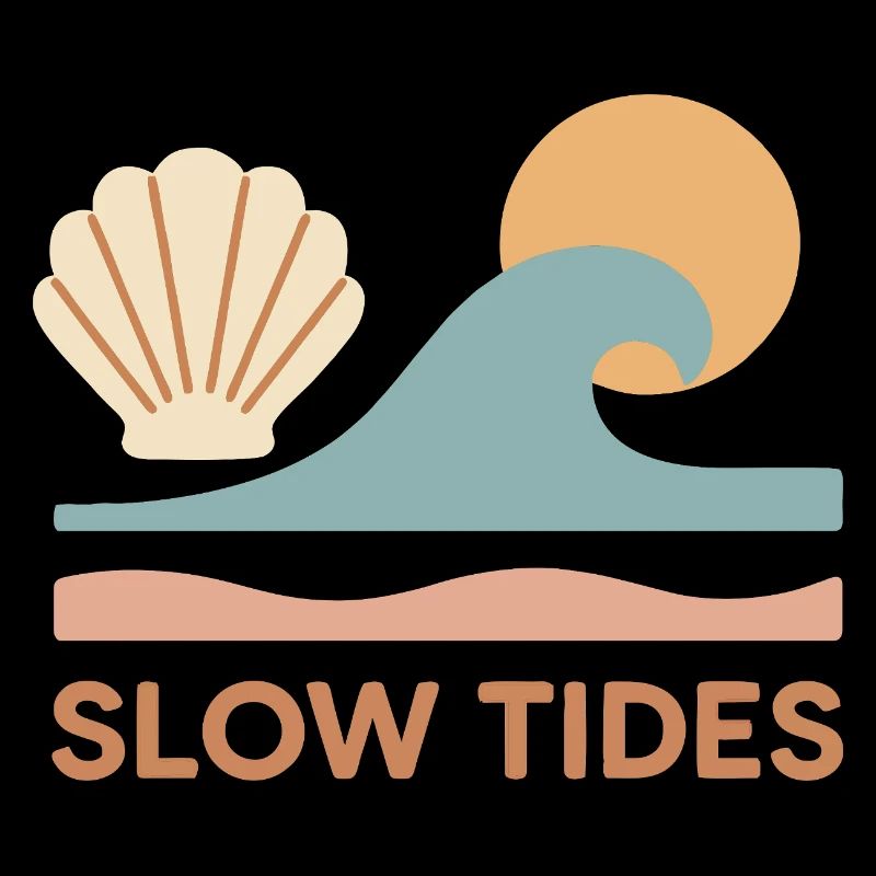 Slow Tides – Summery retro design
