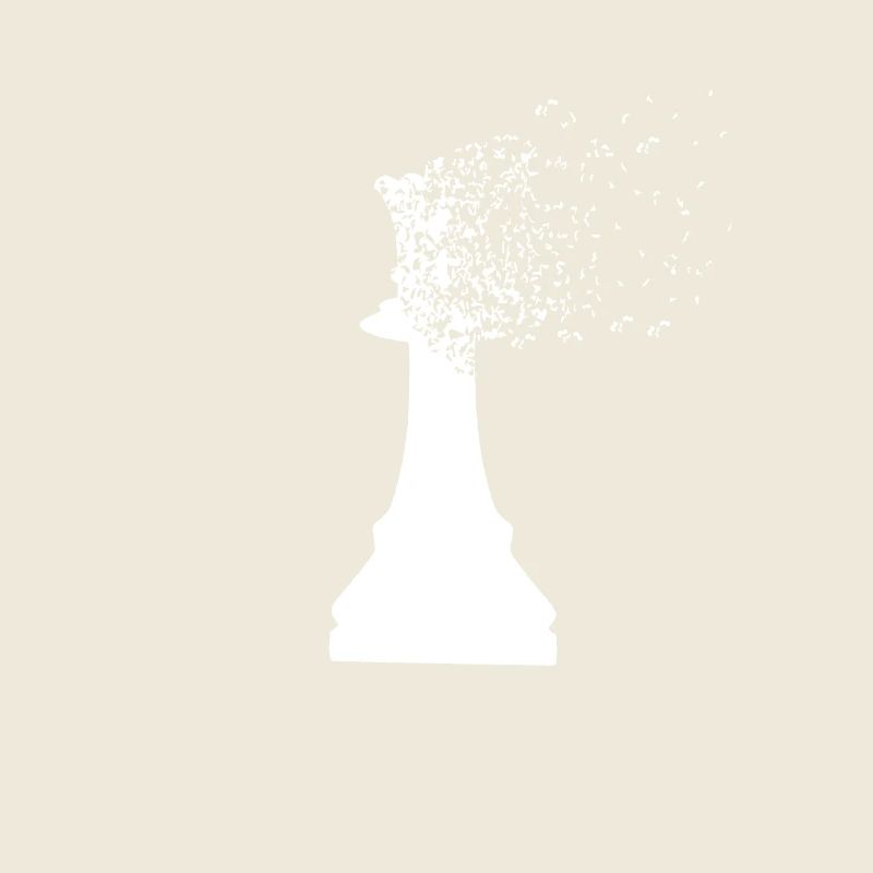 Chess queen king dispersion