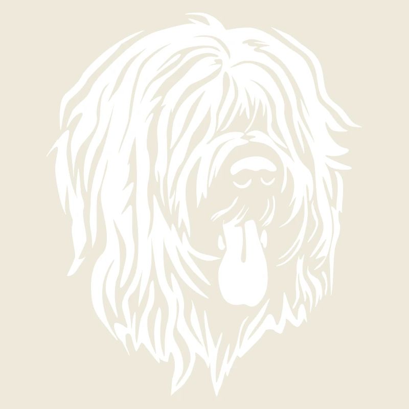 Tête Briard "Black Edition"