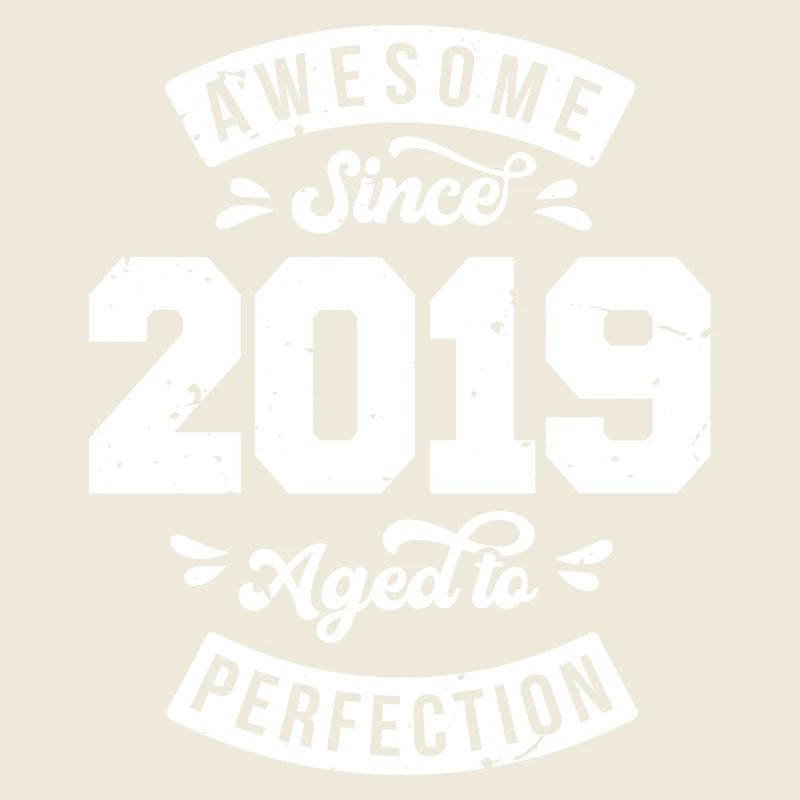 Millésime 2019 anniversaire - rétro 2019