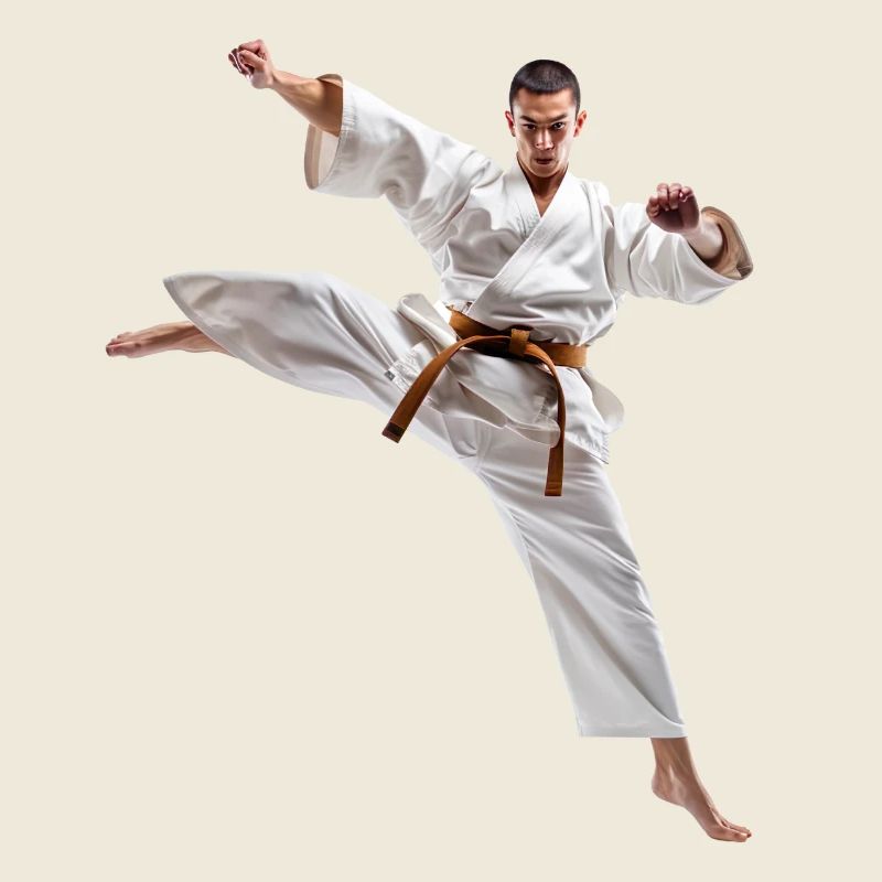 Le karaté est un art martial exigeant