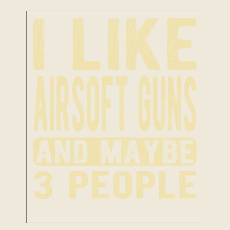 Airsoft-Waffen Spruch