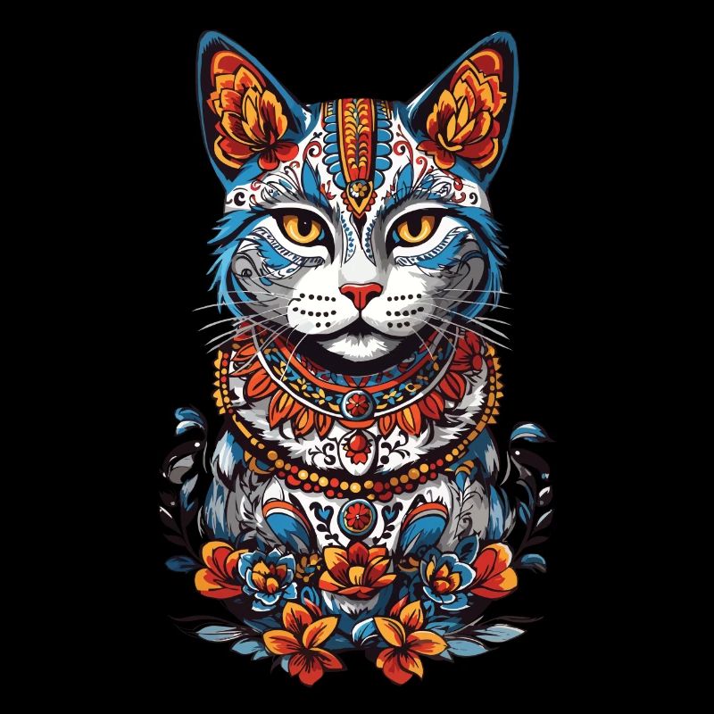 Décoration de chat mexicain pour les amoureux des chats