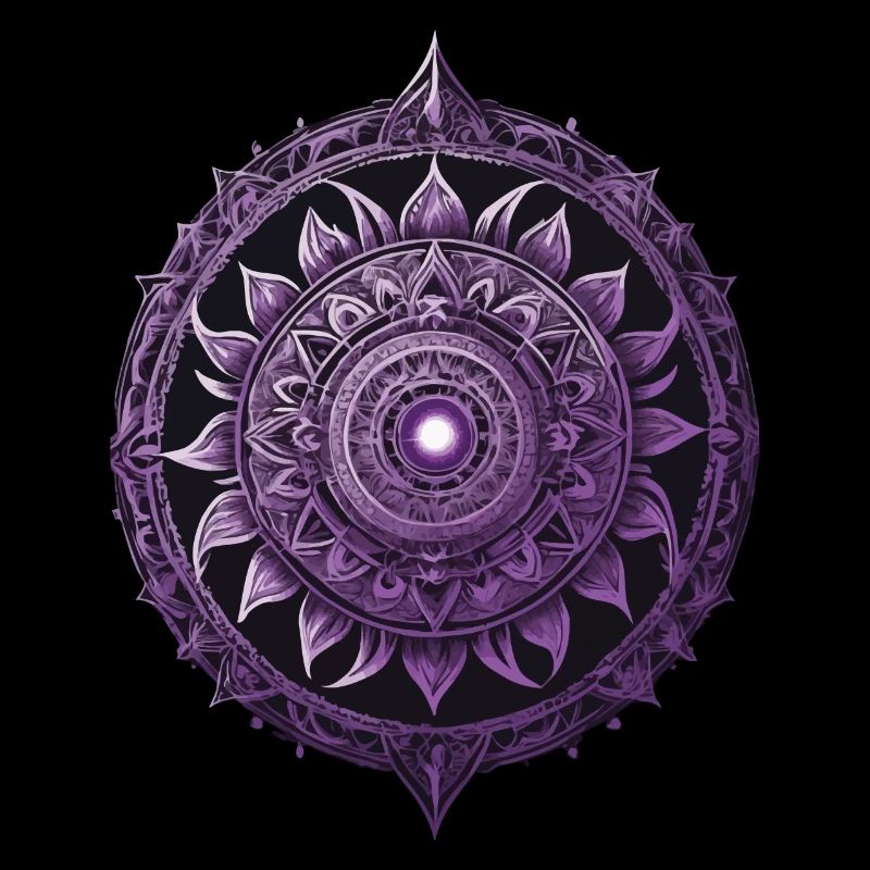 Mandala Design Ästhetisches Muster Spirituelles