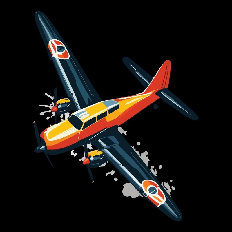 Modellflugzeug Pilot Flugzeug Hobby Flieger Design