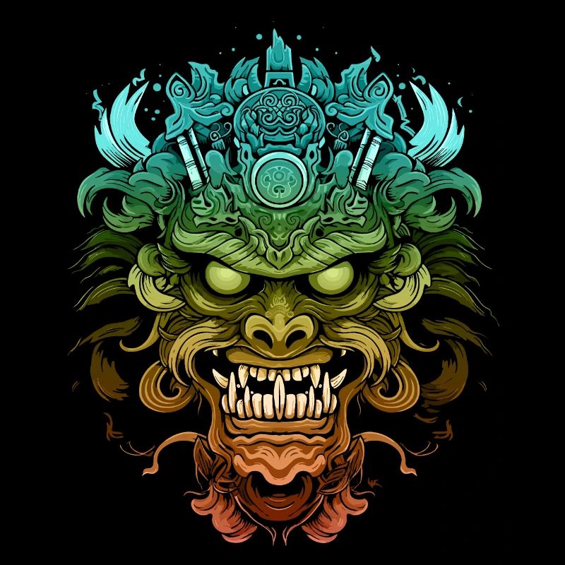 Fantasy Drache Anime Drachenkopf Mythisches Reptil