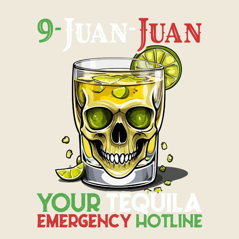 Drôle de Tequila Dicton Cinco De Mayo Design