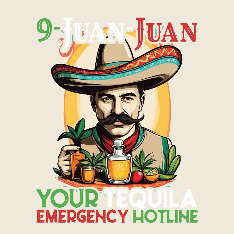 Drôle de dicton de tequila Cinco De Mayo Design