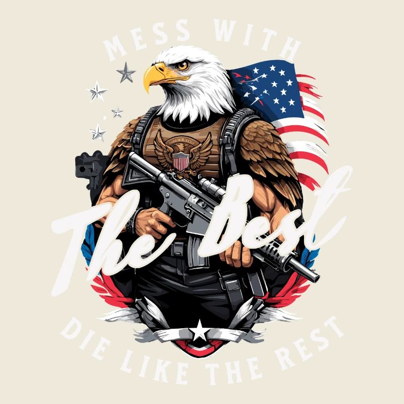 Mess With Best Funny Freedom Design 4. Juli