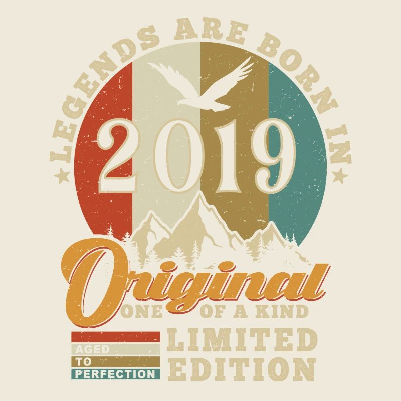 Original 2019 Geburtstagsgeschenk 2019 authentisch