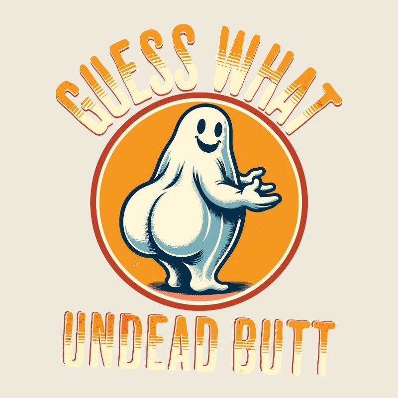 Halloween Costume Guess What? Ghost butt!