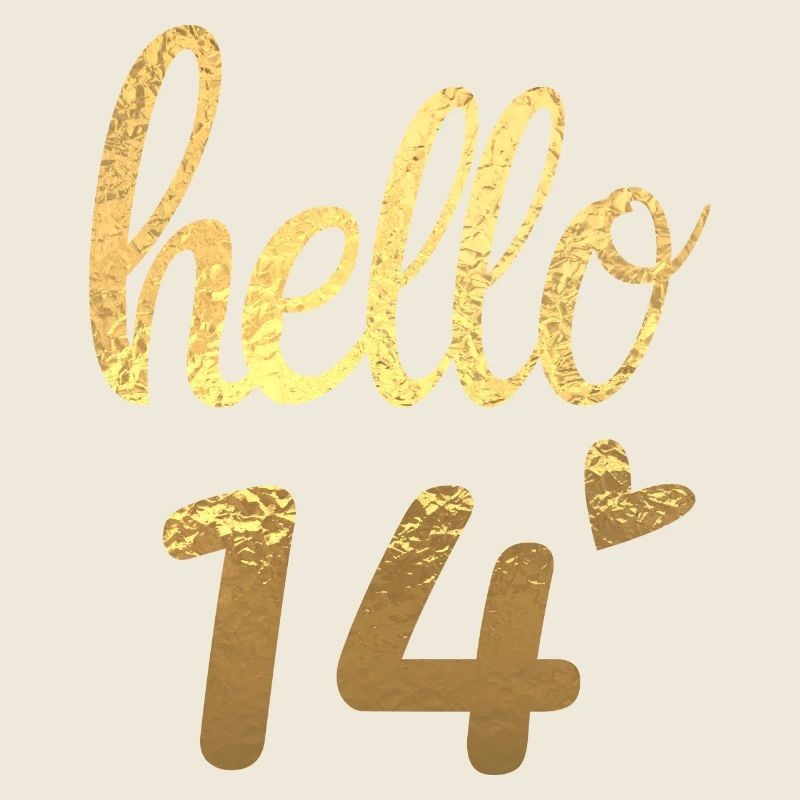 Hello 14 doré