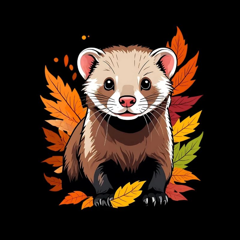 Cute ferret