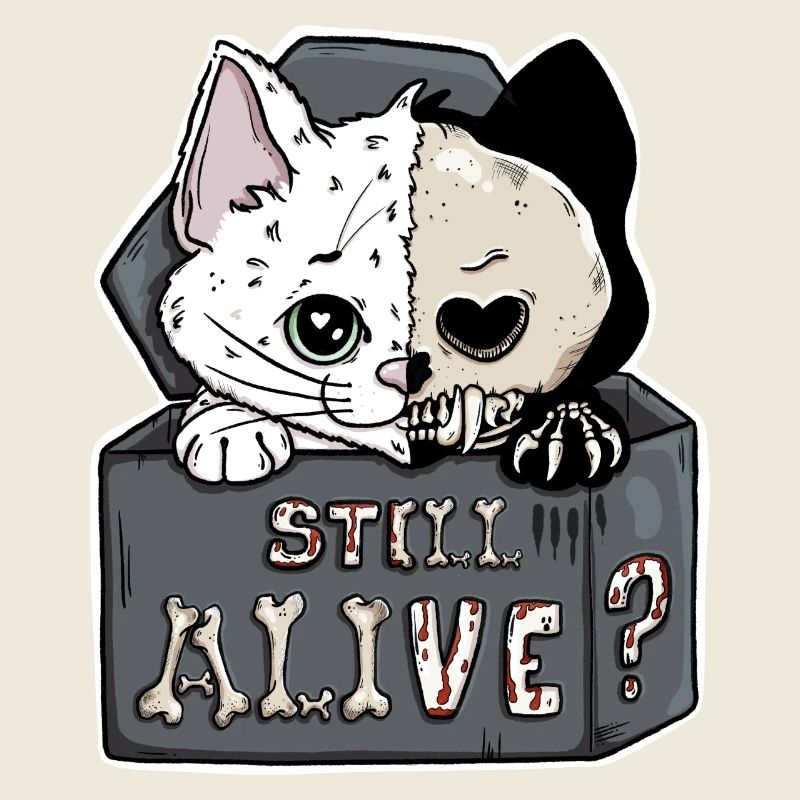 Schrödinger's Cat – Still Alive Halloween
