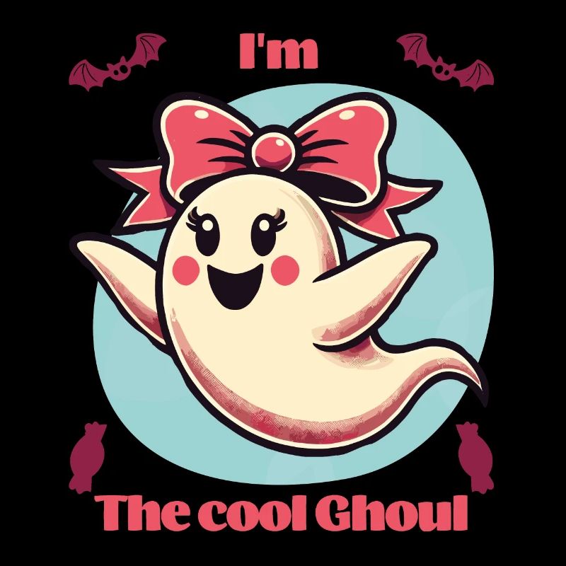 I’m The Cool Ghost Halloween Fun