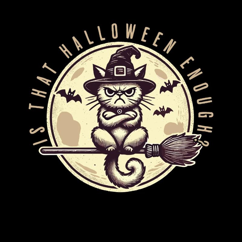 Is Halloween enough witch cat