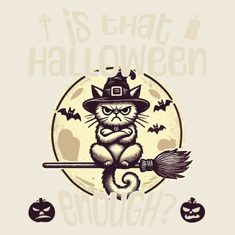 Is Halloween enough witch cat