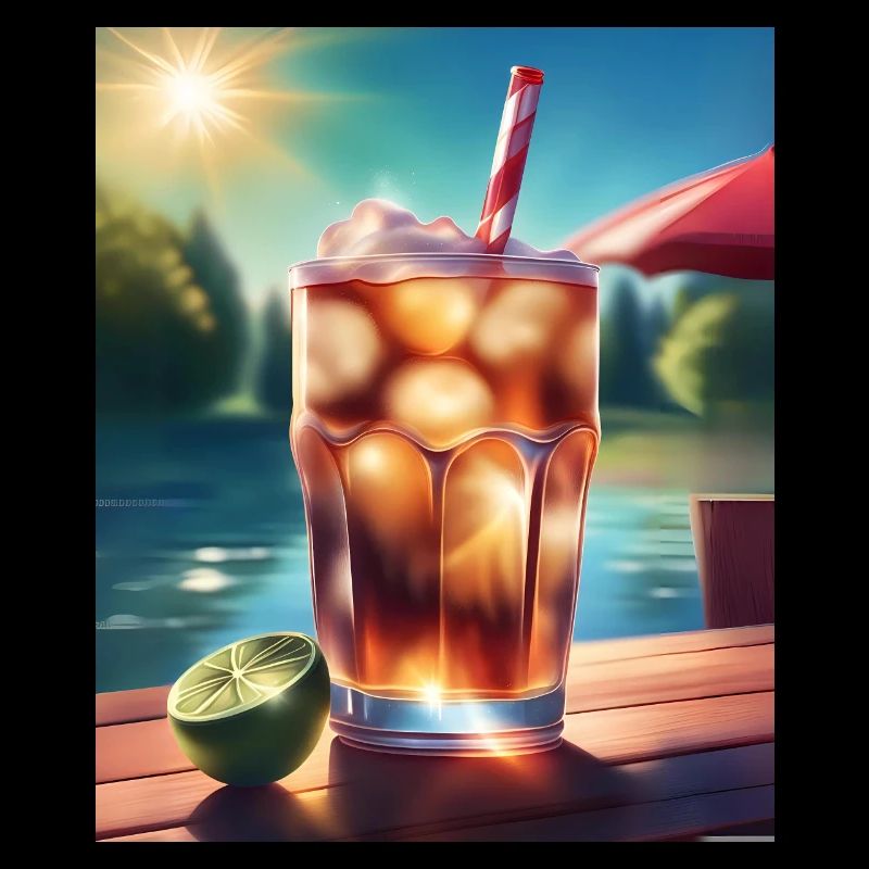 Kaltes Cola-Getränk